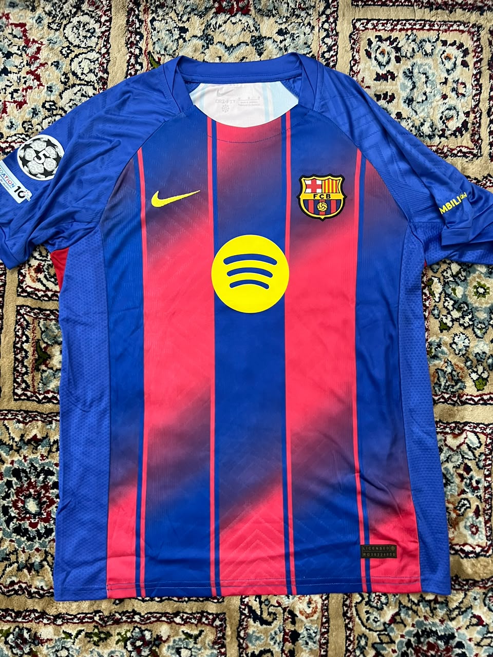 FC Barcelona Home Kit 2025/26 — Home shirt by Infinitex Pro
