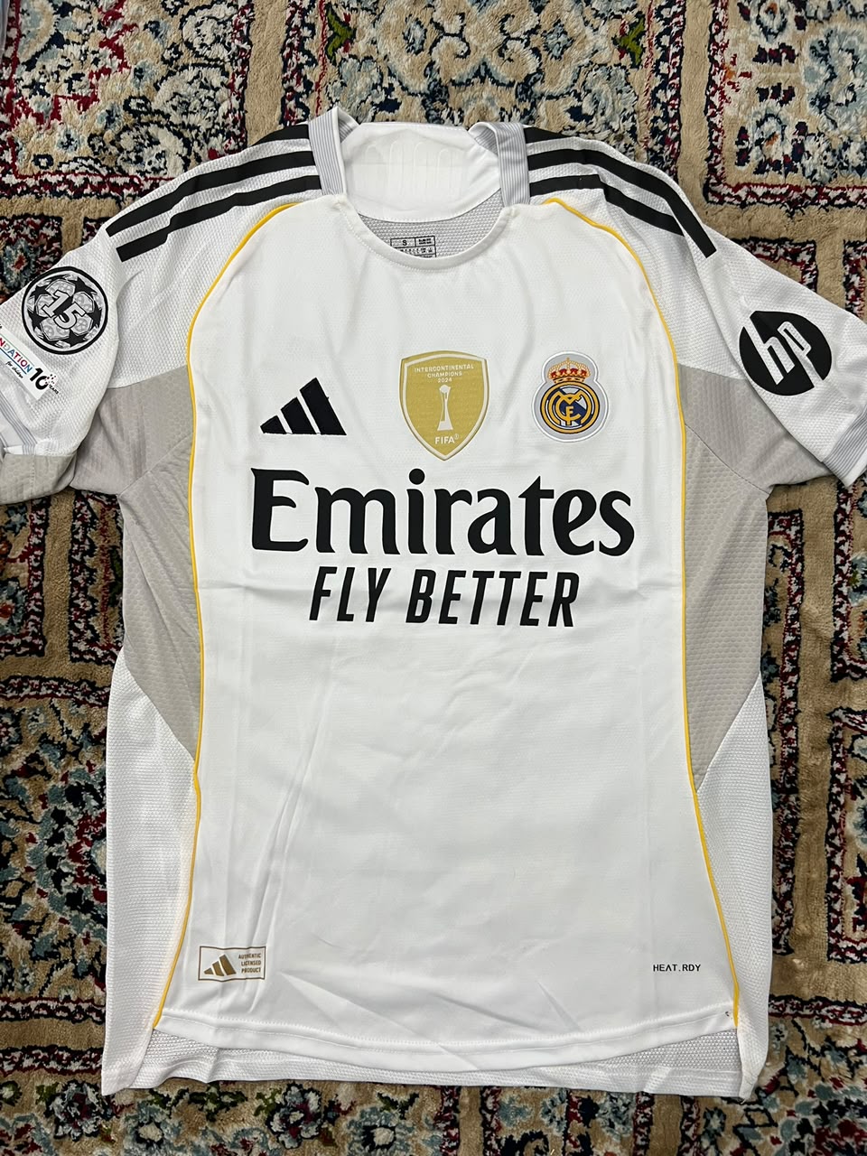 Real Madrid Home jersey 2025/26 — Home shirt by Infinitex Pro