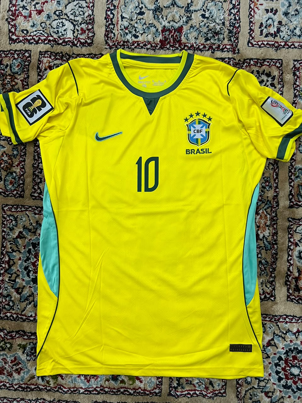 Brazil Home Jersey 2026 — Home shirt by Velocita